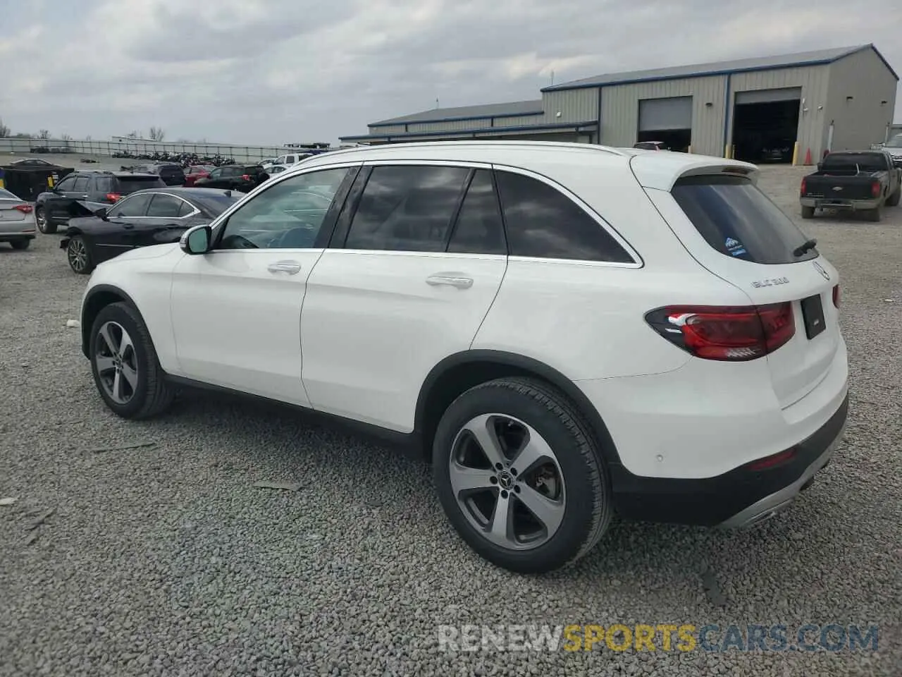 2 Photograph of a damaged car W1N0G8DB0MF895524 MERCEDES-BENZ GLC-CLASS 2021