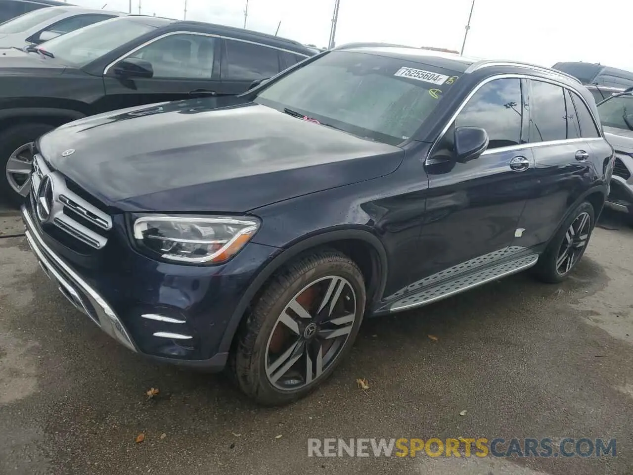 1 Photograph of a damaged car W1N0G8DB0MF970044 MERCEDES-BENZ GLC-CLASS 2021