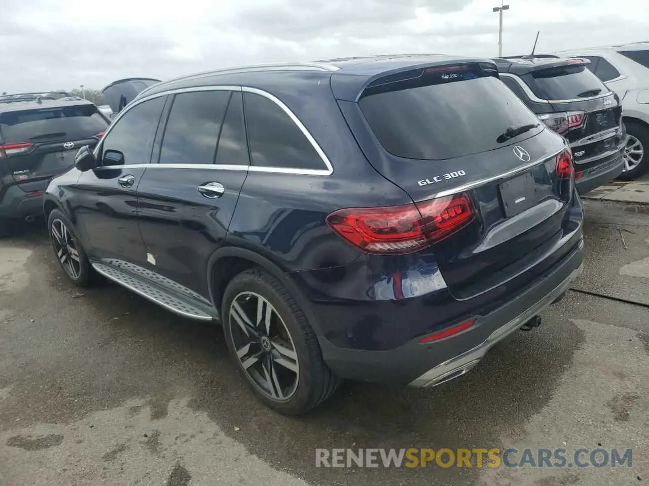 2 Photograph of a damaged car W1N0G8DB0MF970044 MERCEDES-BENZ GLC-CLASS 2021