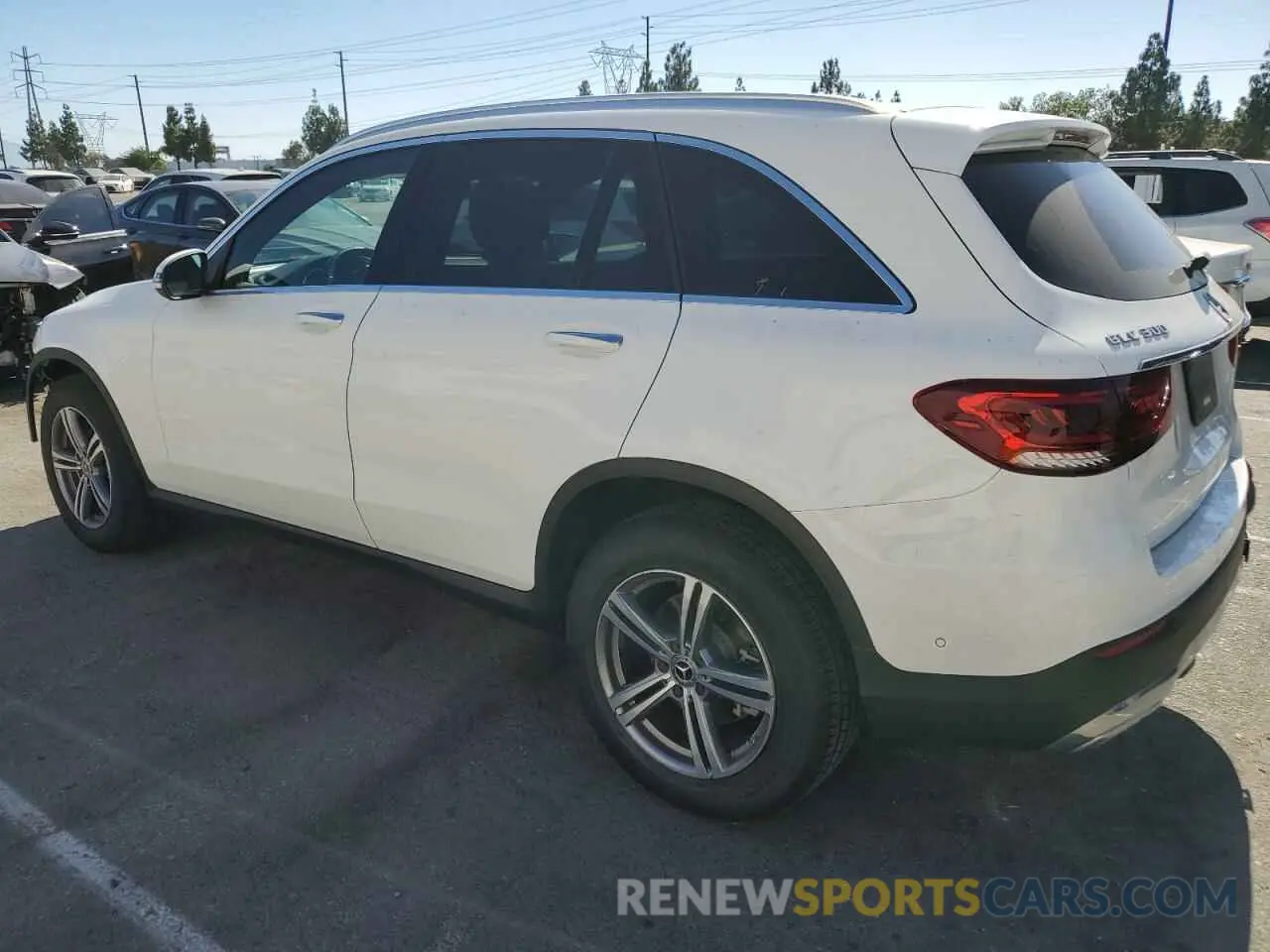 2 Photograph of a damaged car W1N0G8DB0MF975325 MERCEDES-BENZ GLC-CLASS 2021