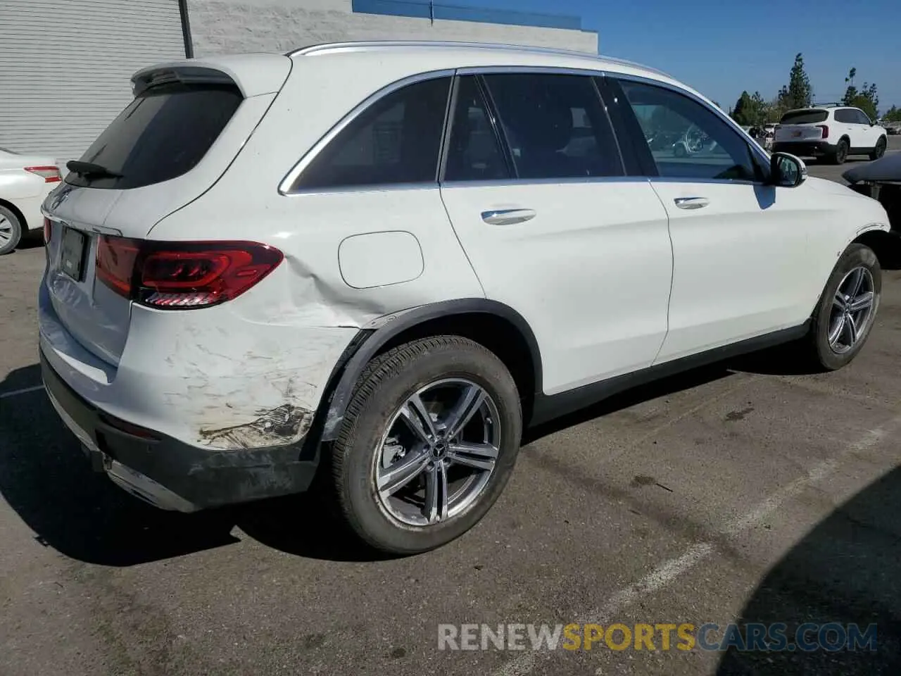 3 Photograph of a damaged car W1N0G8DB0MF975325 MERCEDES-BENZ GLC-CLASS 2021