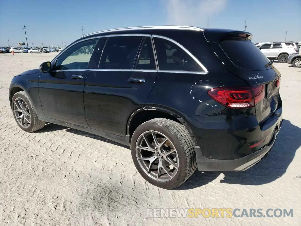 2 Photograph of a damaged car W1N0G8DB0MV310527 MERCEDES-BENZ GLC-CLASS 2021