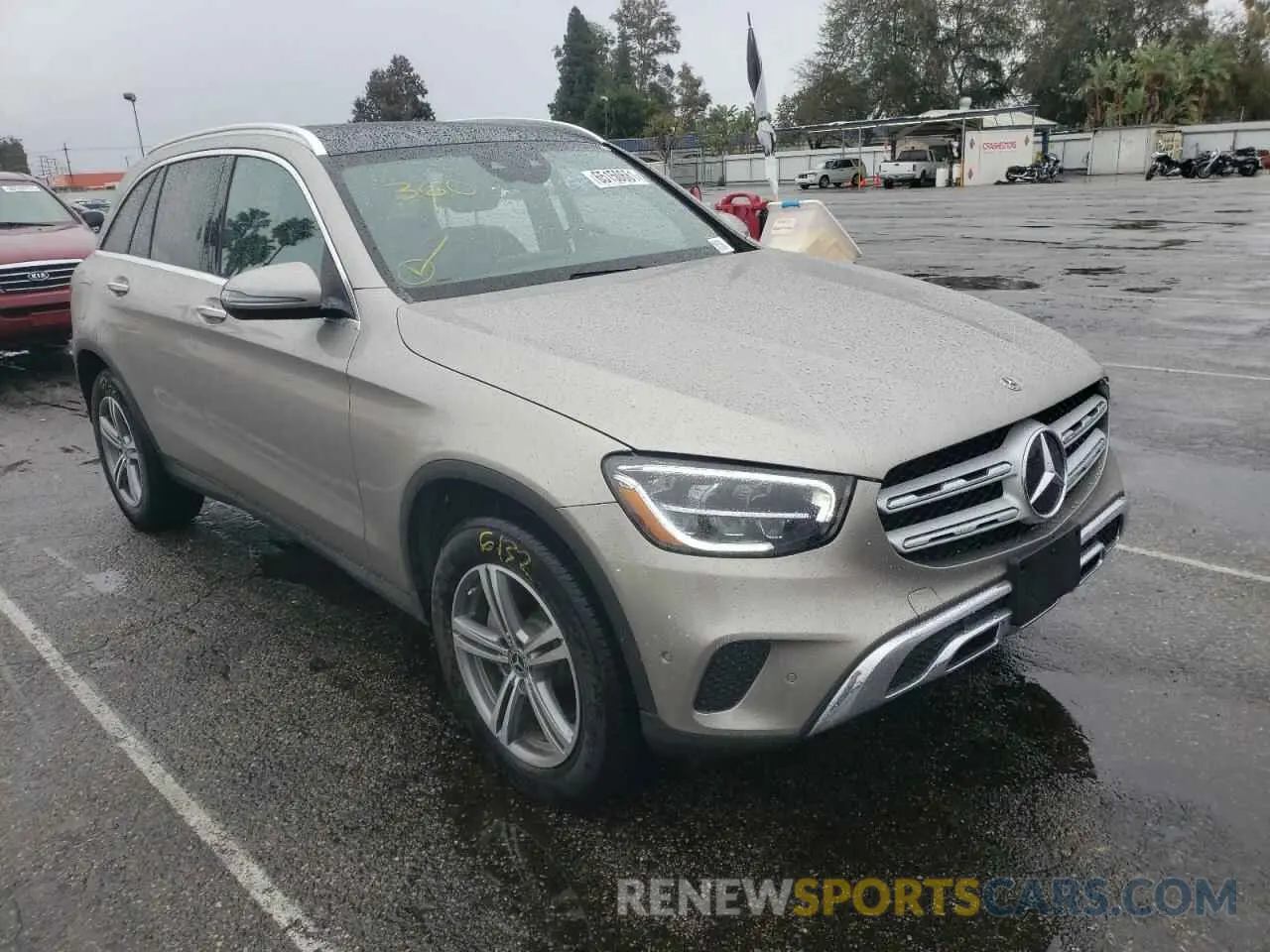 1 Photograph of a damaged car W1N0G8DB1MF867022 MERCEDES-BENZ GLC-CLASS 2021