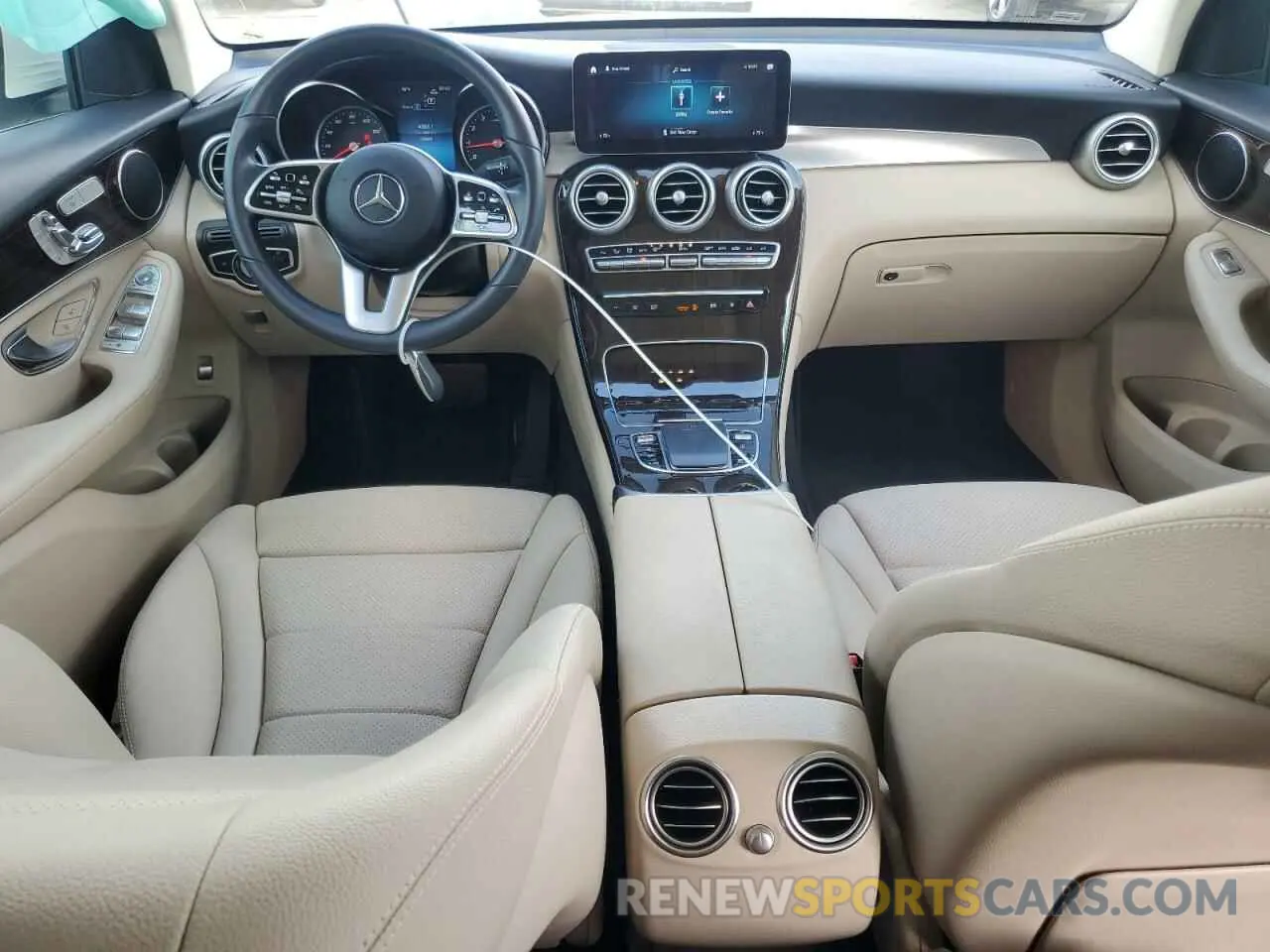 8 Photograph of a damaged car W1N0G8DB1MF967976 MERCEDES-BENZ GLC-CLASS 2021