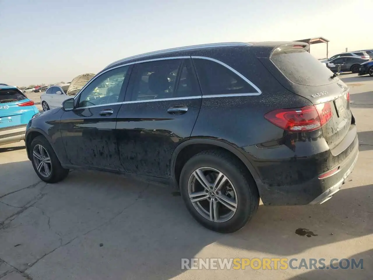 2 Photograph of a damaged car W1N0G8DB2MF869765 MERCEDES-BENZ GLC-CLASS 2021