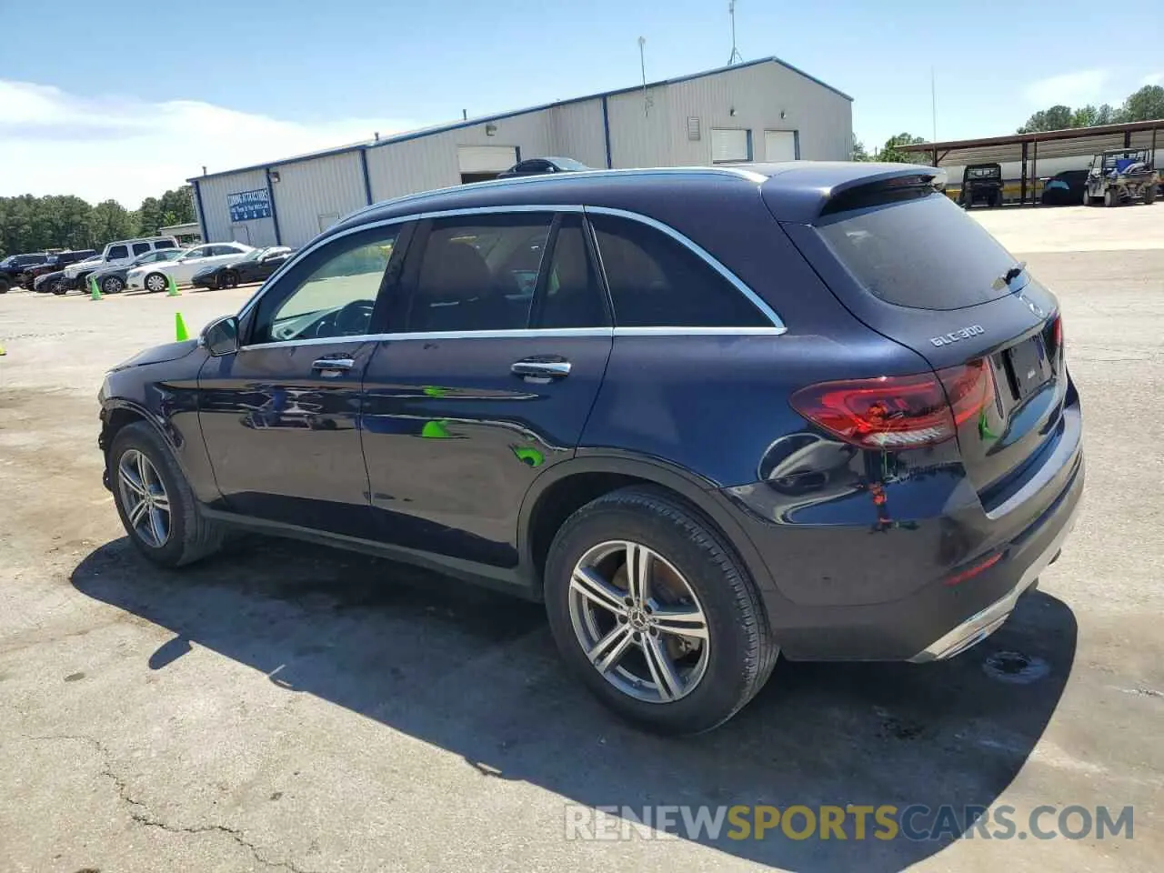 2 Photograph of a damaged car W1N0G8DB2MF871368 MERCEDES-BENZ GLC-CLASS 2021