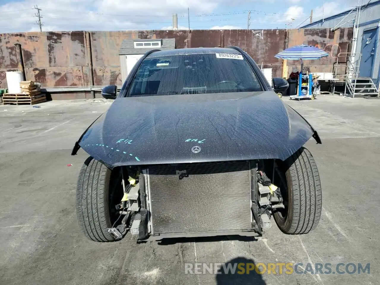 5 Photograph of a damaged car W1N0G8DB2MF886114 MERCEDES-BENZ GLC-CLASS 2021
