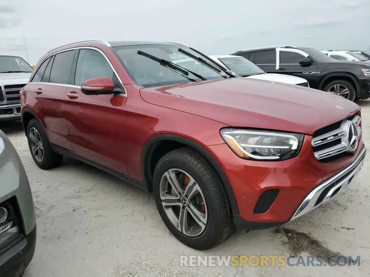 4 Photograph of a damaged car W1N0G8DB2MV290412 MERCEDES-BENZ GLC-CLASS 2021