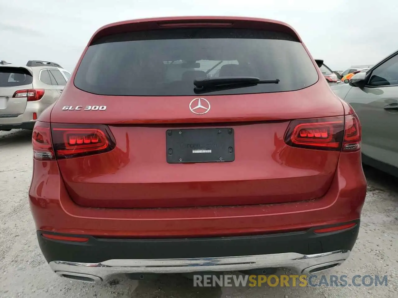 6 Photograph of a damaged car W1N0G8DB2MV290412 MERCEDES-BENZ GLC-CLASS 2021