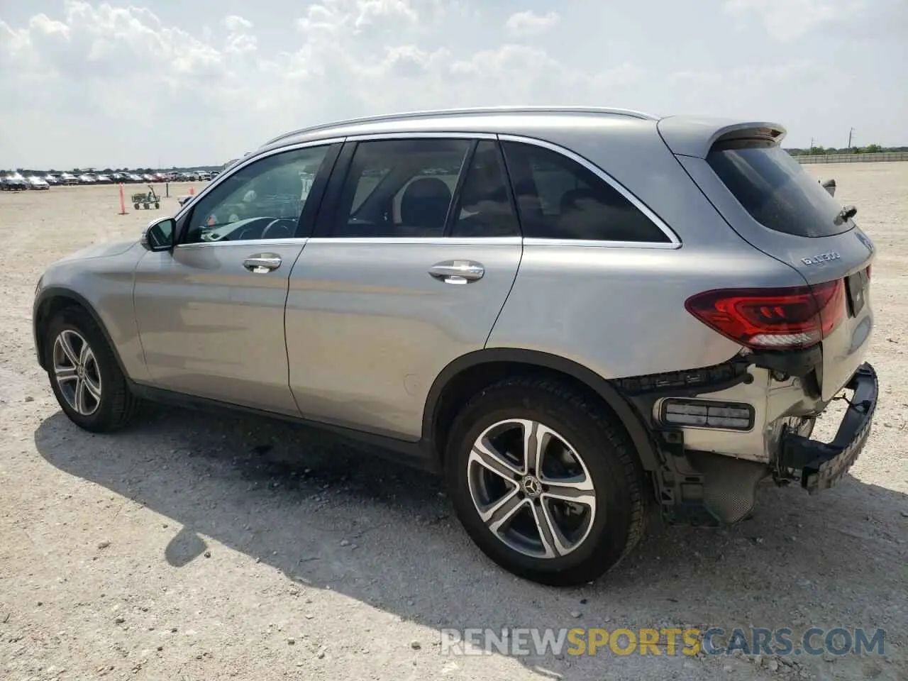 2 Photograph of a damaged car W1N0G8DB2MV312473 MERCEDES-BENZ GLC-CLASS 2021