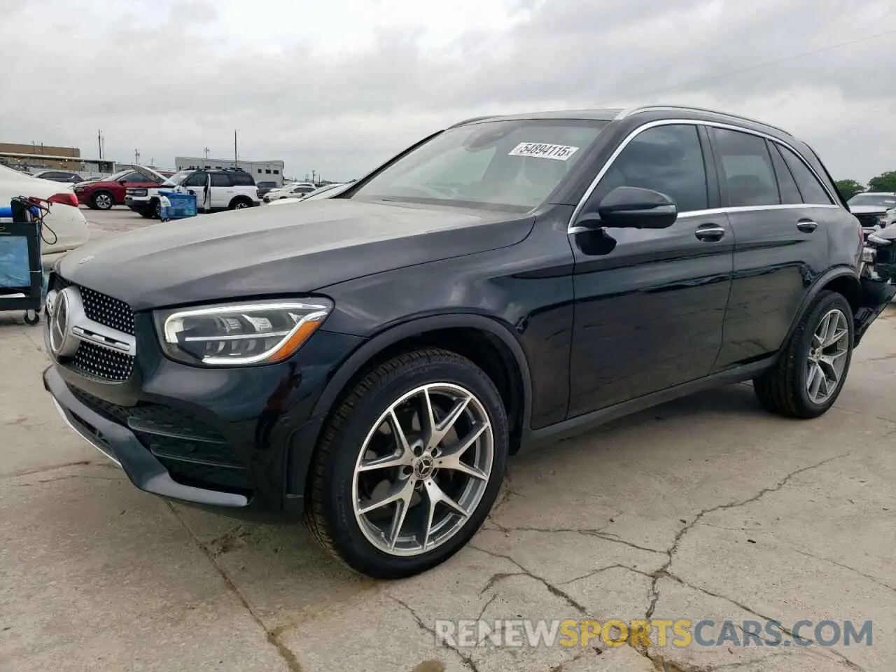 1 Photograph of a damaged car W1N0G8DB3MF869354 MERCEDES-BENZ GLC-CLASS 2021