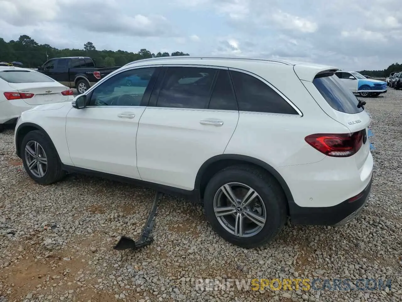 2 Photograph of a damaged car W1N0G8DB3MV268189 MERCEDES-BENZ GLC-CLASS 2021