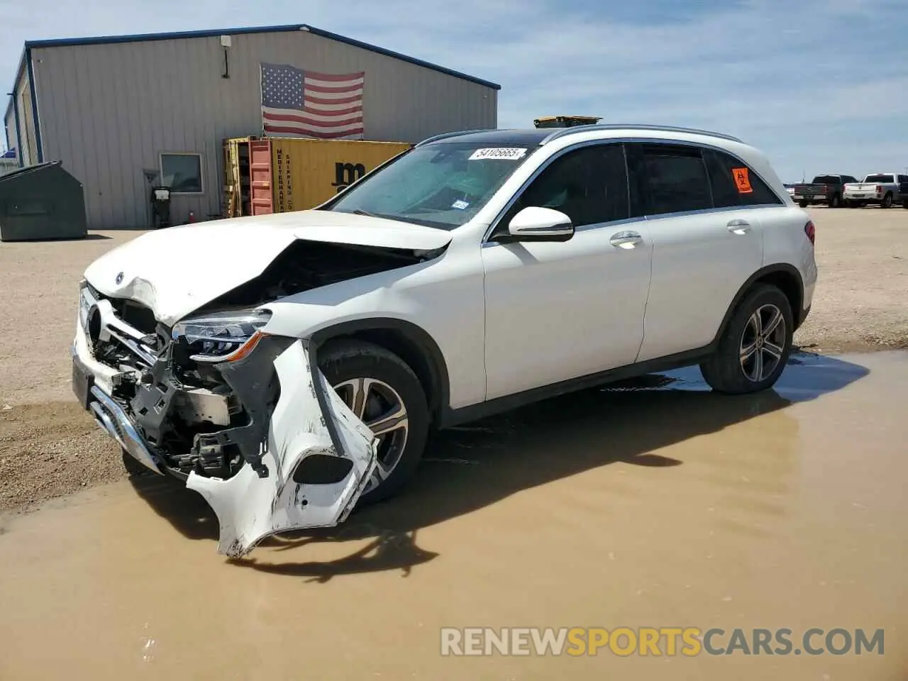 1 Photograph of a damaged car W1N0G8DB4MF940013 MERCEDES-BENZ GLC-CLASS 2021