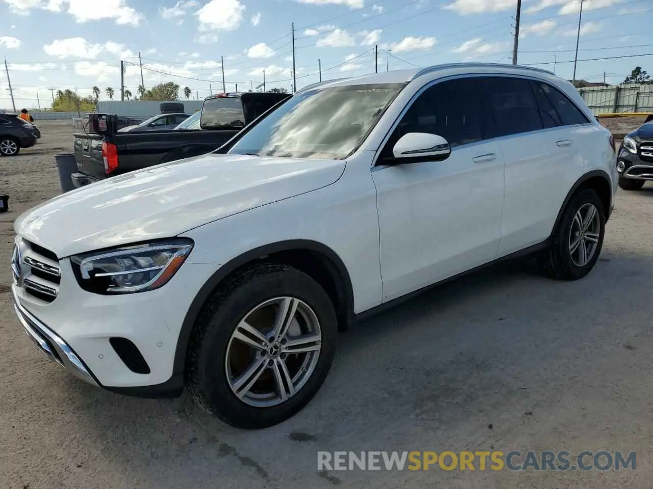 1 Photograph of a damaged car W1N0G8DB4MV264197 MERCEDES-BENZ GLC-CLASS 2021
