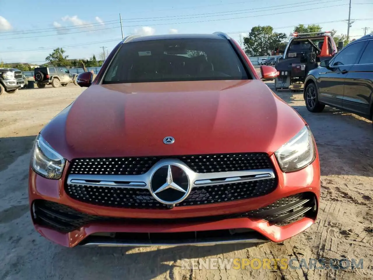 5 Photograph of a damaged car W1N0G8DB5MF959590 MERCEDES-BENZ GLC-CLASS 2021