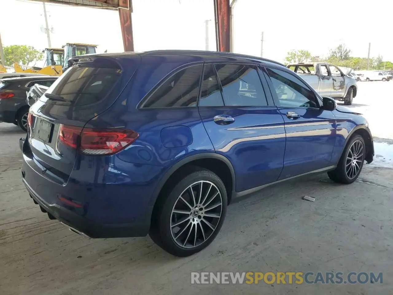3 Photograph of a damaged car W1N0G8DB5MV268307 MERCEDES-BENZ GLC-CLASS 2021