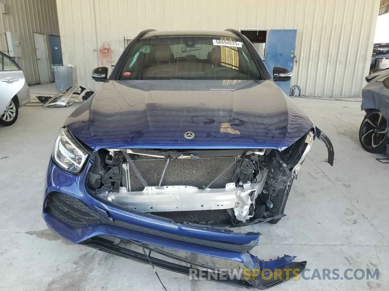 5 Photograph of a damaged car W1N0G8DB5MV268307 MERCEDES-BENZ GLC-CLASS 2021