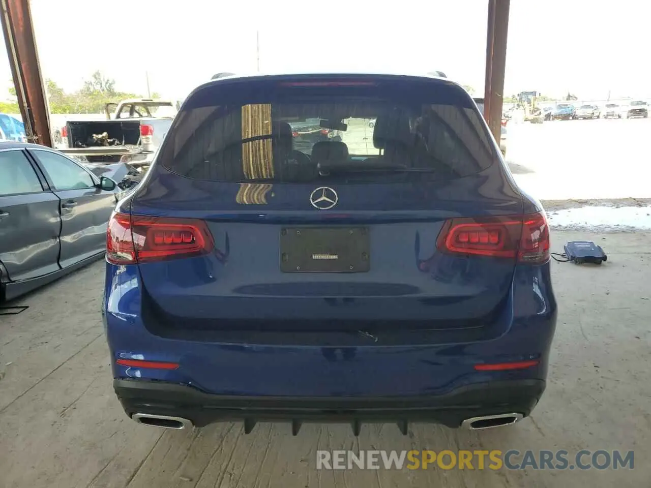 6 Photograph of a damaged car W1N0G8DB5MV268307 MERCEDES-BENZ GLC-CLASS 2021