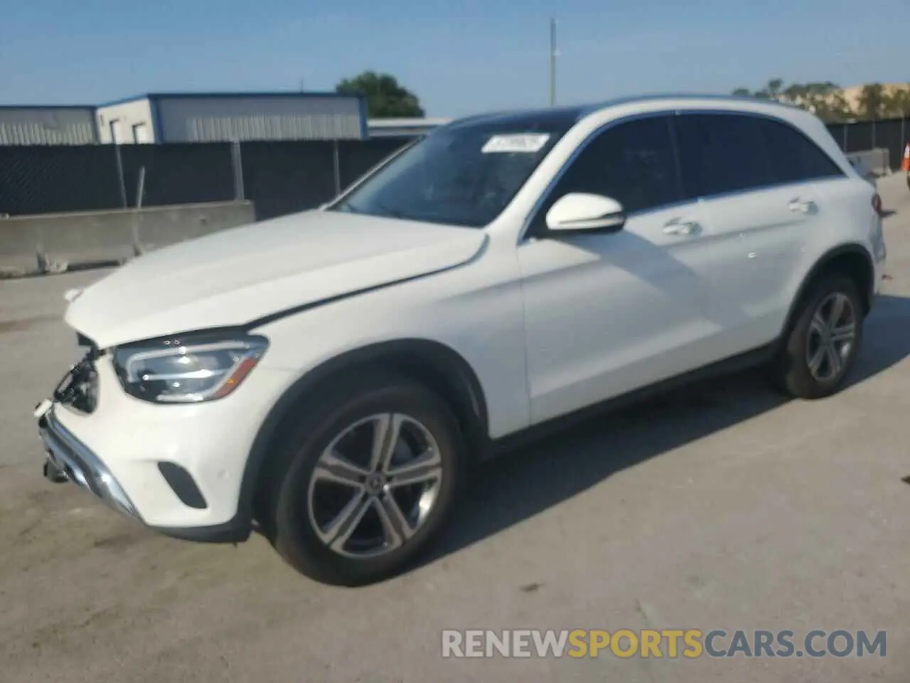 1 Photograph of a damaged car W1N0G8DB5MV278464 MERCEDES-BENZ GLC-CLASS 2021
