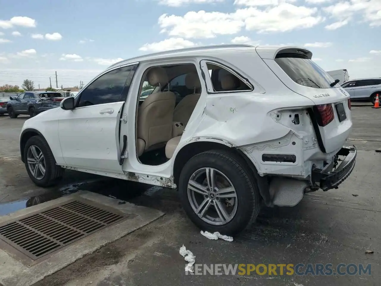 2 Photograph of a damaged car W1N0G8DB7MF869020 MERCEDES-BENZ GLC-CLASS 2021