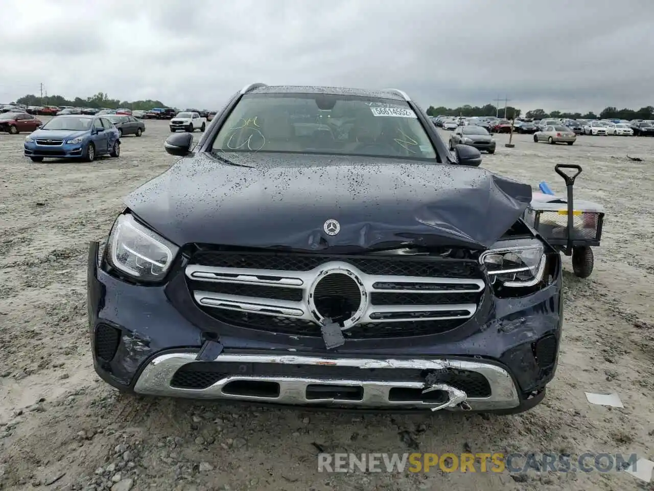 9 Photograph of a damaged car W1N0G8DB7MG013758 MERCEDES-BENZ GLC-CLASS 2021