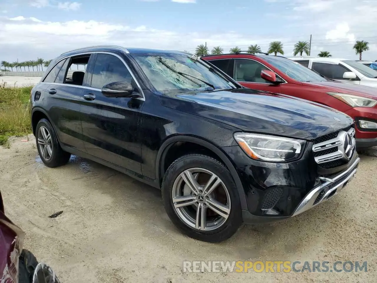 4 Photograph of a damaged car W1N0G8DB8MV277163 MERCEDES-BENZ GLC-CLASS 2021