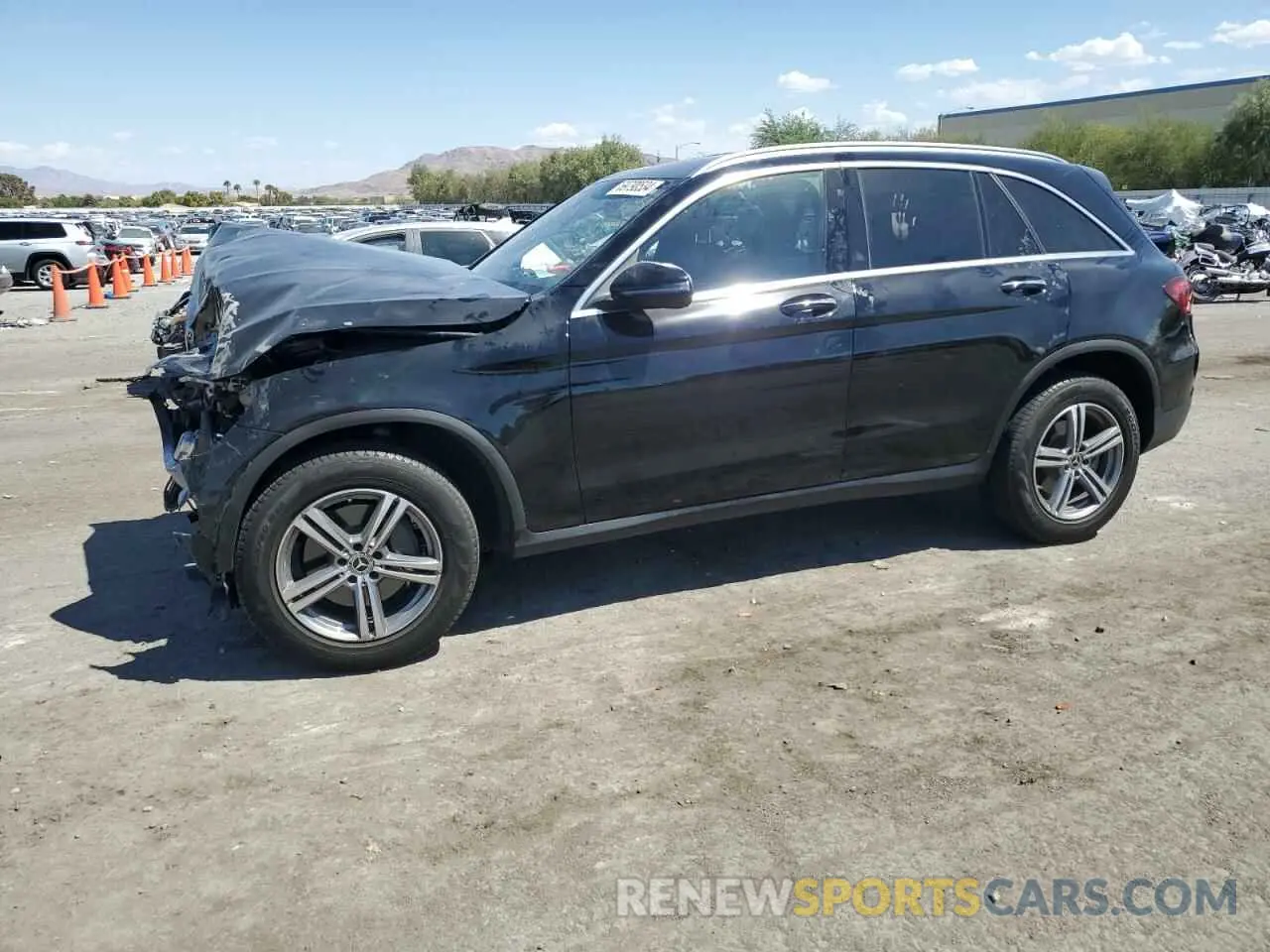 1 Photograph of a damaged car W1N0G8DB8MV311280 MERCEDES-BENZ GLC-CLASS 2021