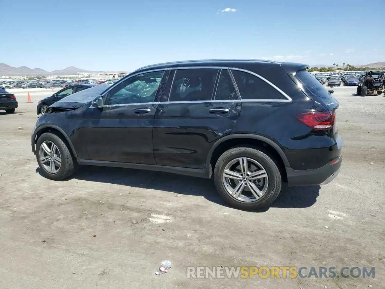 2 Photograph of a damaged car W1N0G8DB8MV311280 MERCEDES-BENZ GLC-CLASS 2021