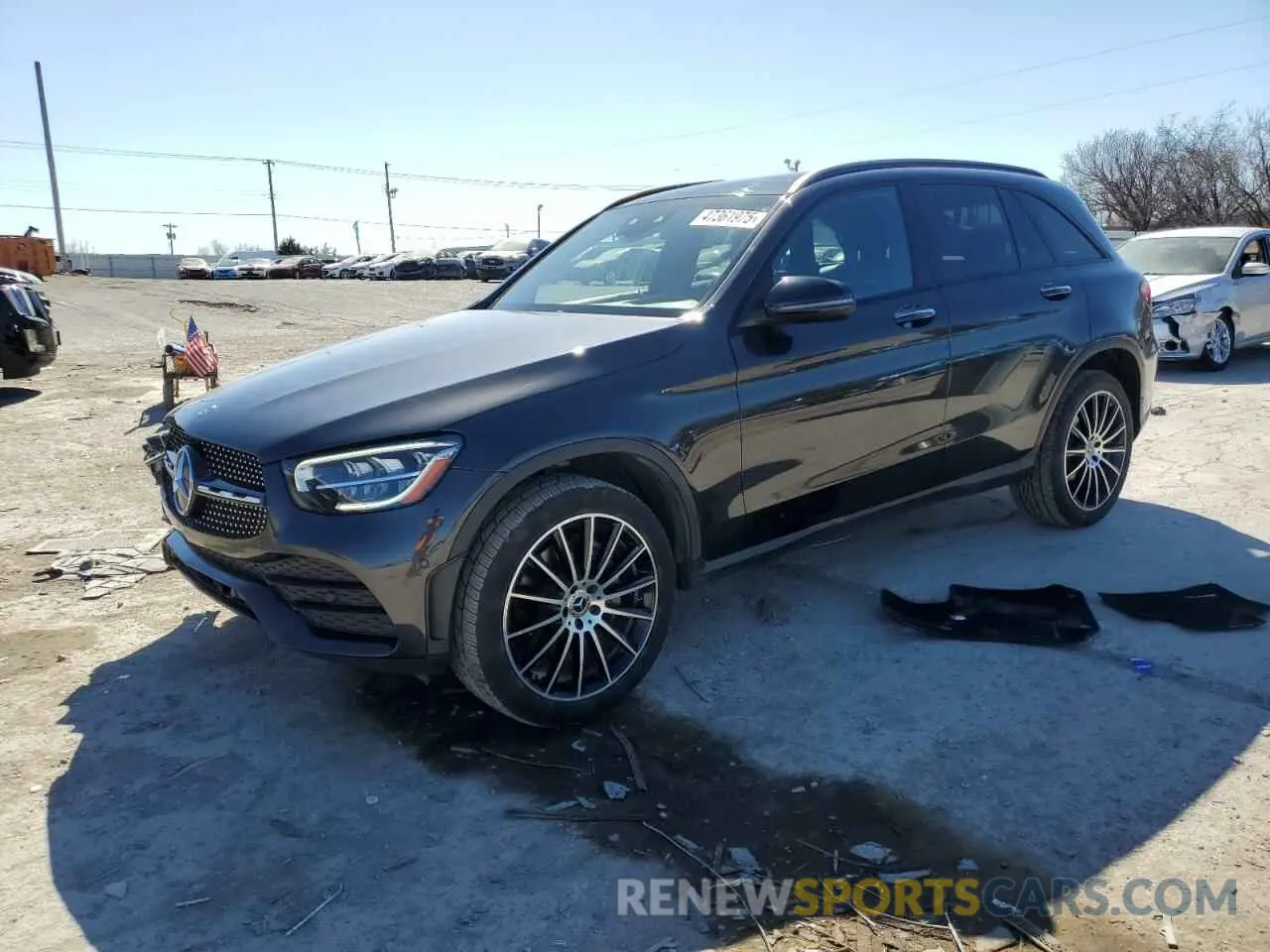 1 Photograph of a damaged car W1N0G8DB9MF960242 MERCEDES-BENZ GLC-CLASS 2021