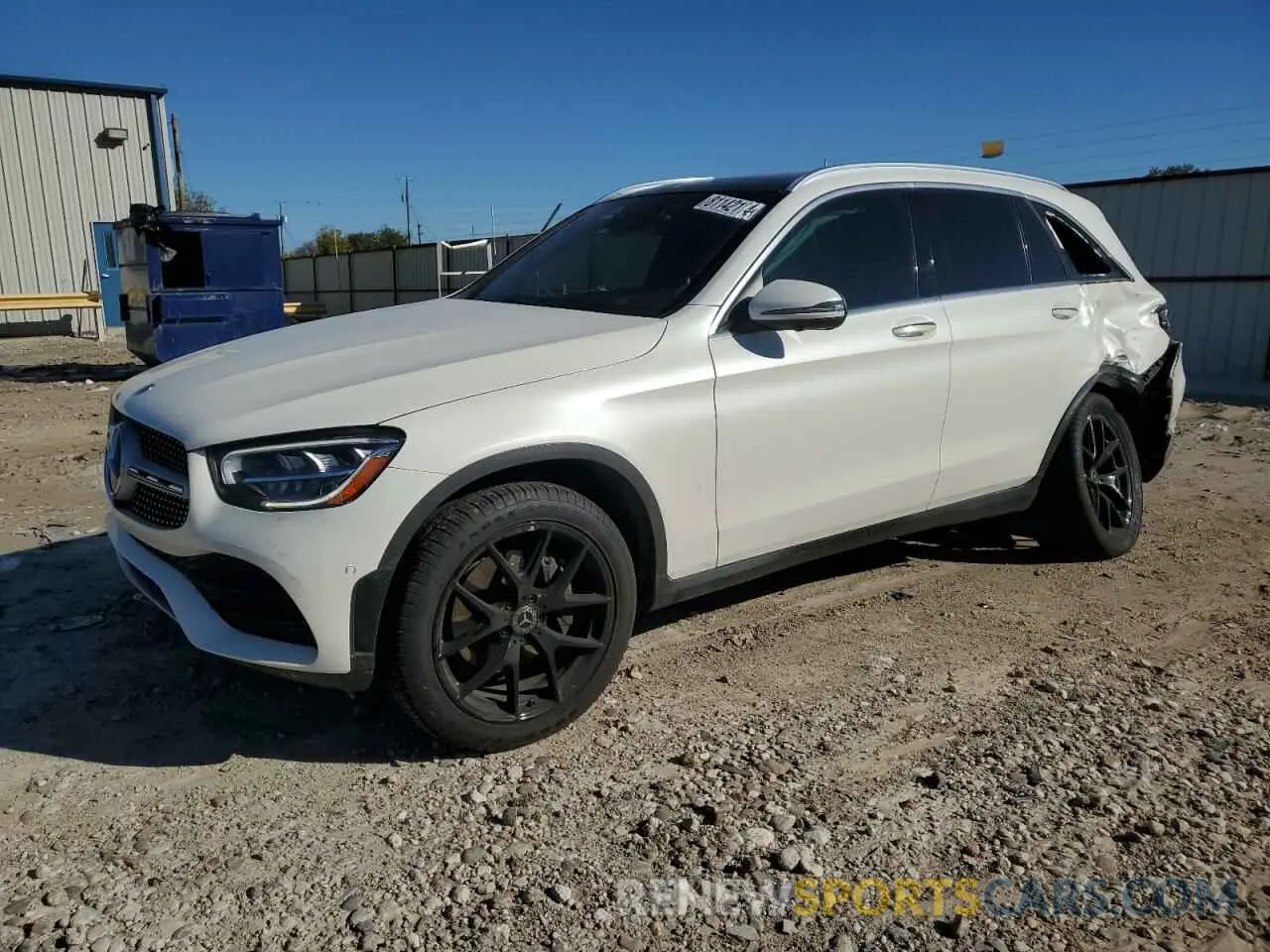 1 Photograph of a damaged car W1N0G8DB9MG013602 MERCEDES-BENZ GLC-CLASS 2021