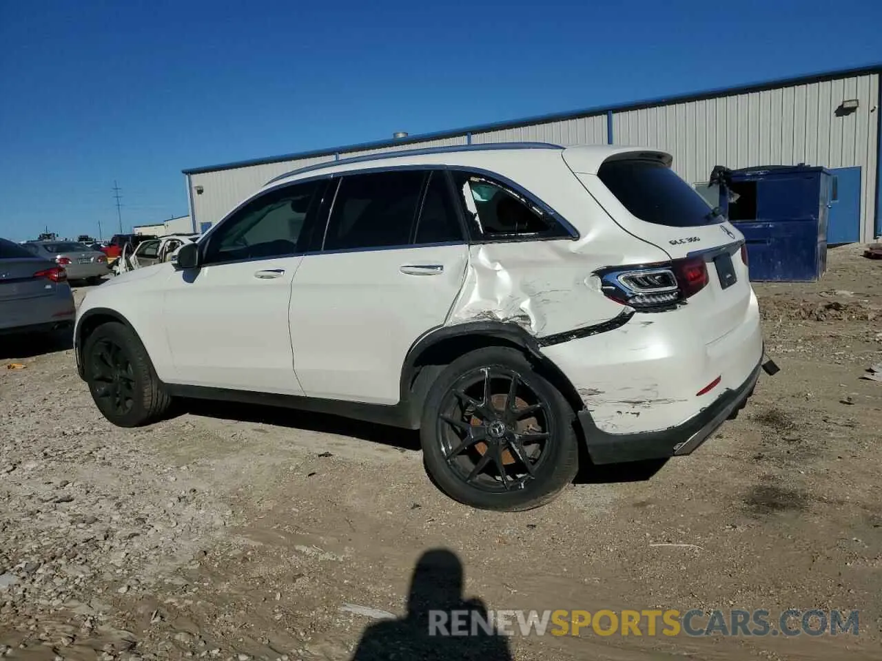 2 Photograph of a damaged car W1N0G8DB9MG013602 MERCEDES-BENZ GLC-CLASS 2021