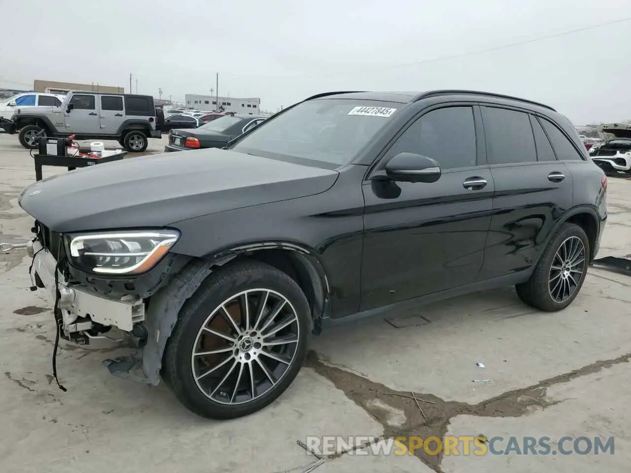 1 Photograph of a damaged car W1N0G8DB9MV266575 MERCEDES-BENZ GLC-CLASS 2021
