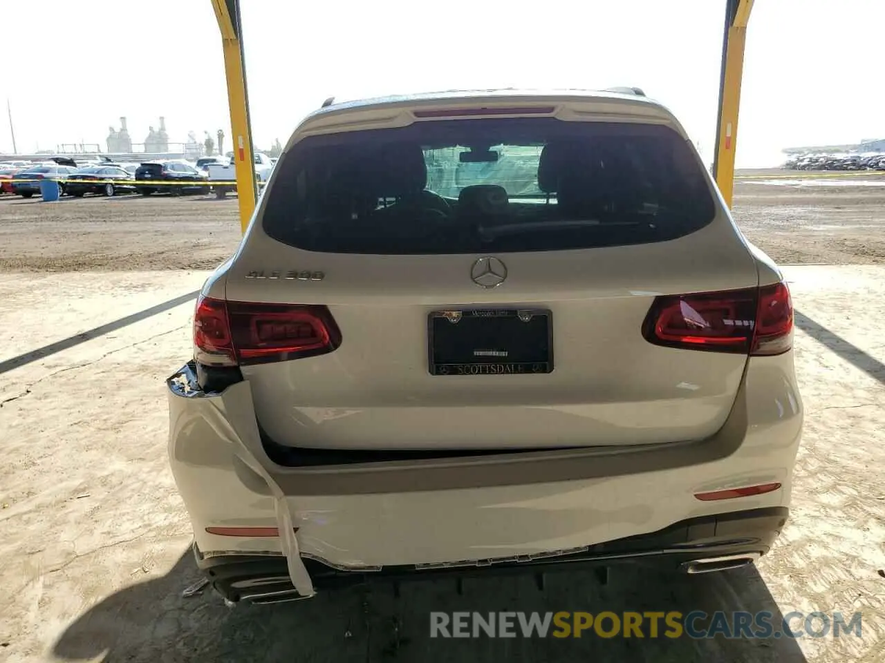 6 Photograph of a damaged car W1N0G8DB9MV324085 MERCEDES-BENZ GLC-CLASS 2021