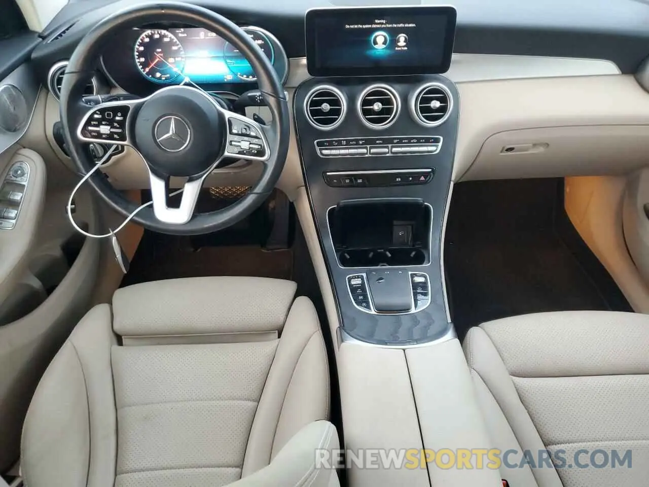 8 Photograph of a damaged car W1N0G8DBXMF977227 MERCEDES-BENZ GLC-CLASS 2021
