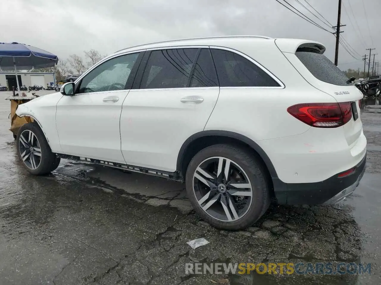 2 Photograph of a damaged car W1N0G8DBXMV298032 MERCEDES-BENZ GLC-CLASS 2021
