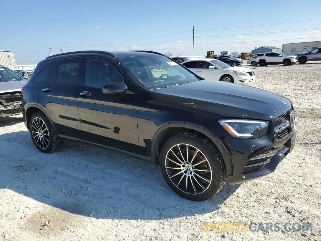 4 Photograph of a damaged car W1N0G8DBXMV321941 MERCEDES-BENZ GLC-CLASS 2021