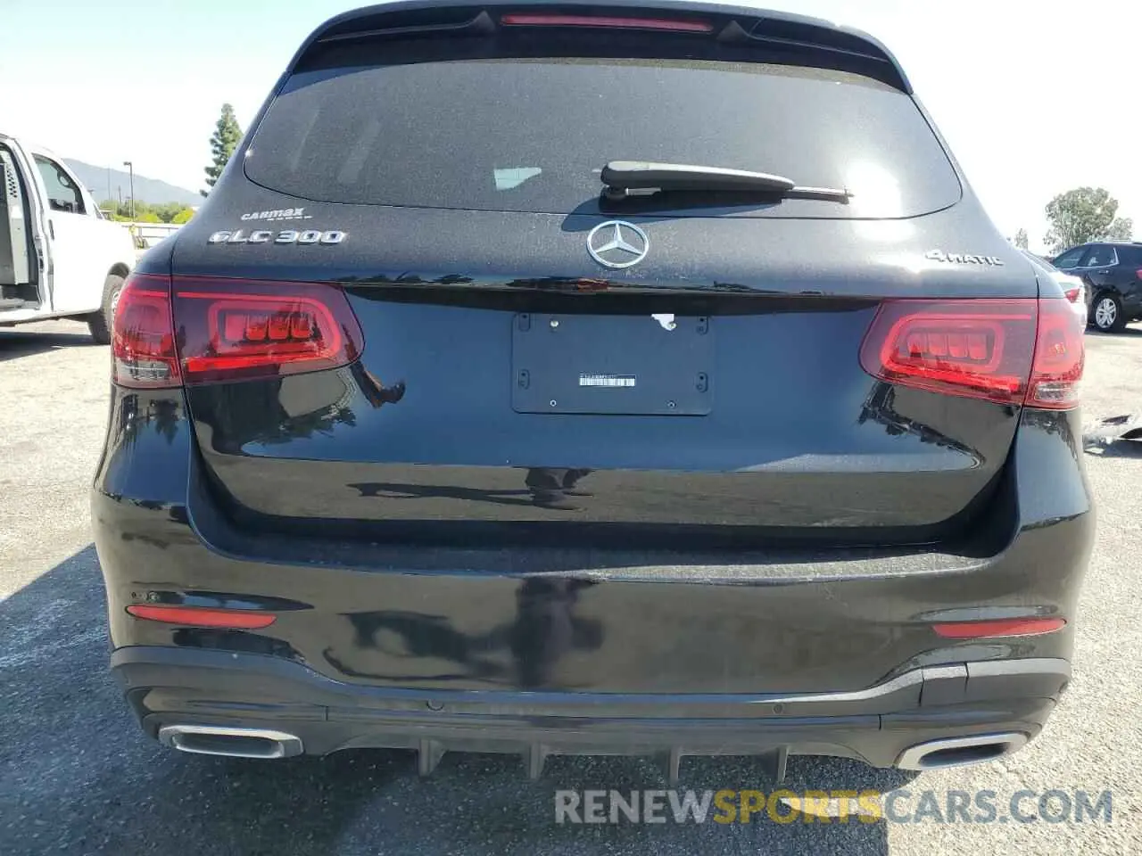 6 Photograph of a damaged car W1N0G8EB0MF902731 MERCEDES-BENZ GLC-CLASS 2021
