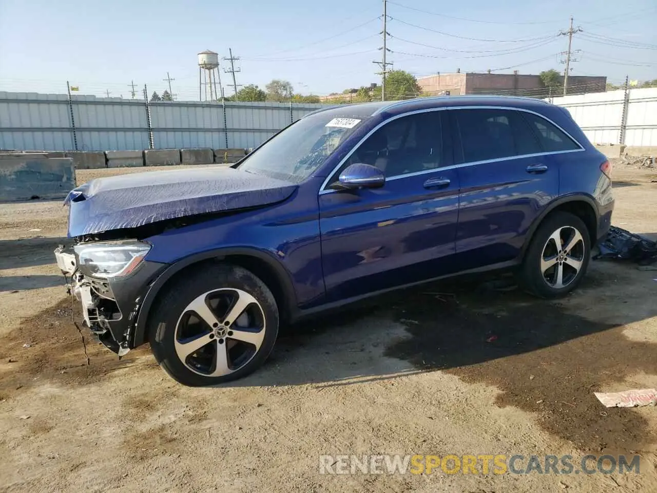 1 Photograph of a damaged car W1N0G8EB0MF932330 MERCEDES-BENZ GLC-CLASS 2021