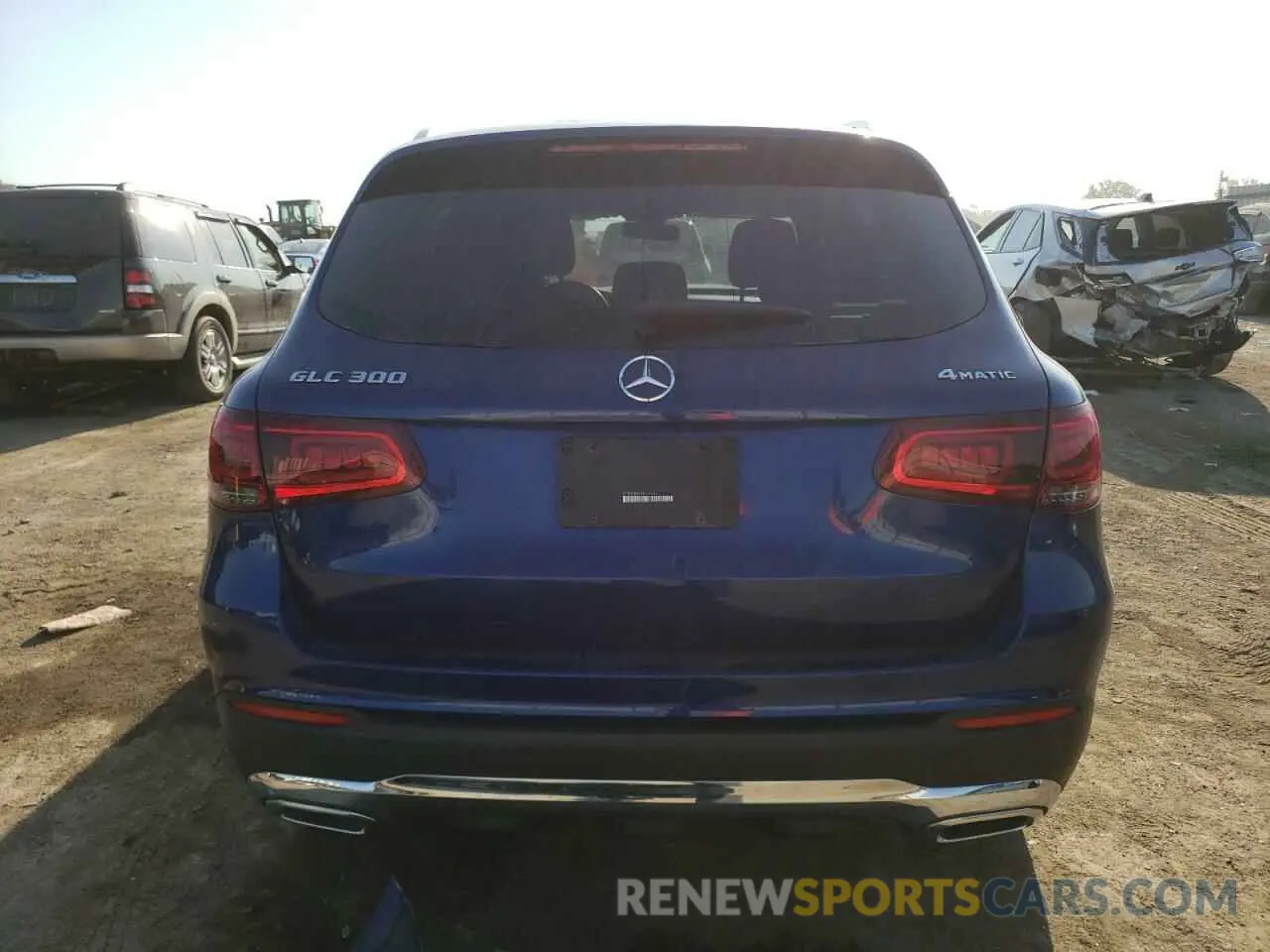6 Photograph of a damaged car W1N0G8EB0MF932330 MERCEDES-BENZ GLC-CLASS 2021