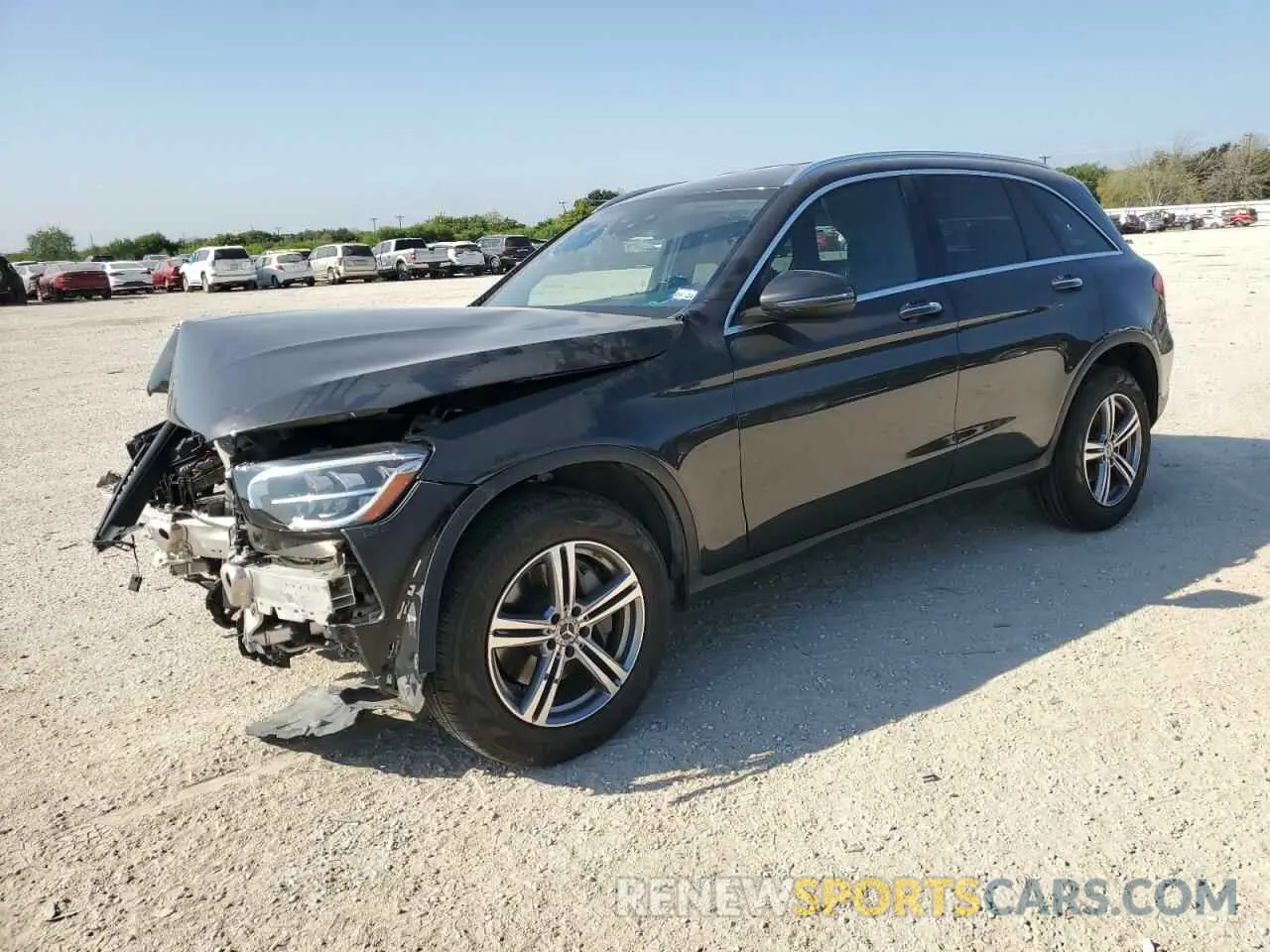 1 Photograph of a damaged car W1N0G8EB0MV307125 MERCEDES-BENZ GLC-CLASS 2021