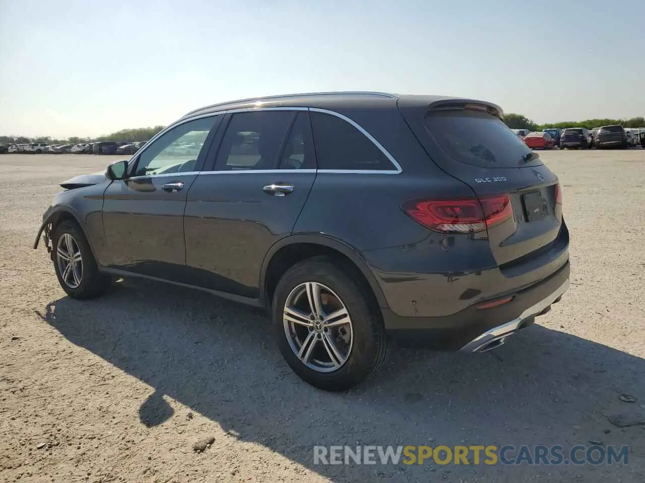 2 Photograph of a damaged car W1N0G8EB0MV307125 MERCEDES-BENZ GLC-CLASS 2021