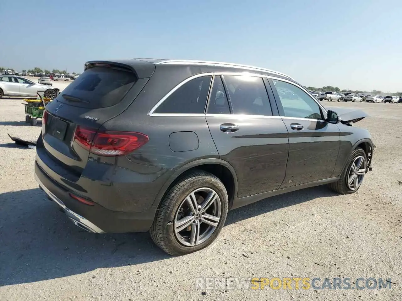 3 Photograph of a damaged car W1N0G8EB0MV307125 MERCEDES-BENZ GLC-CLASS 2021