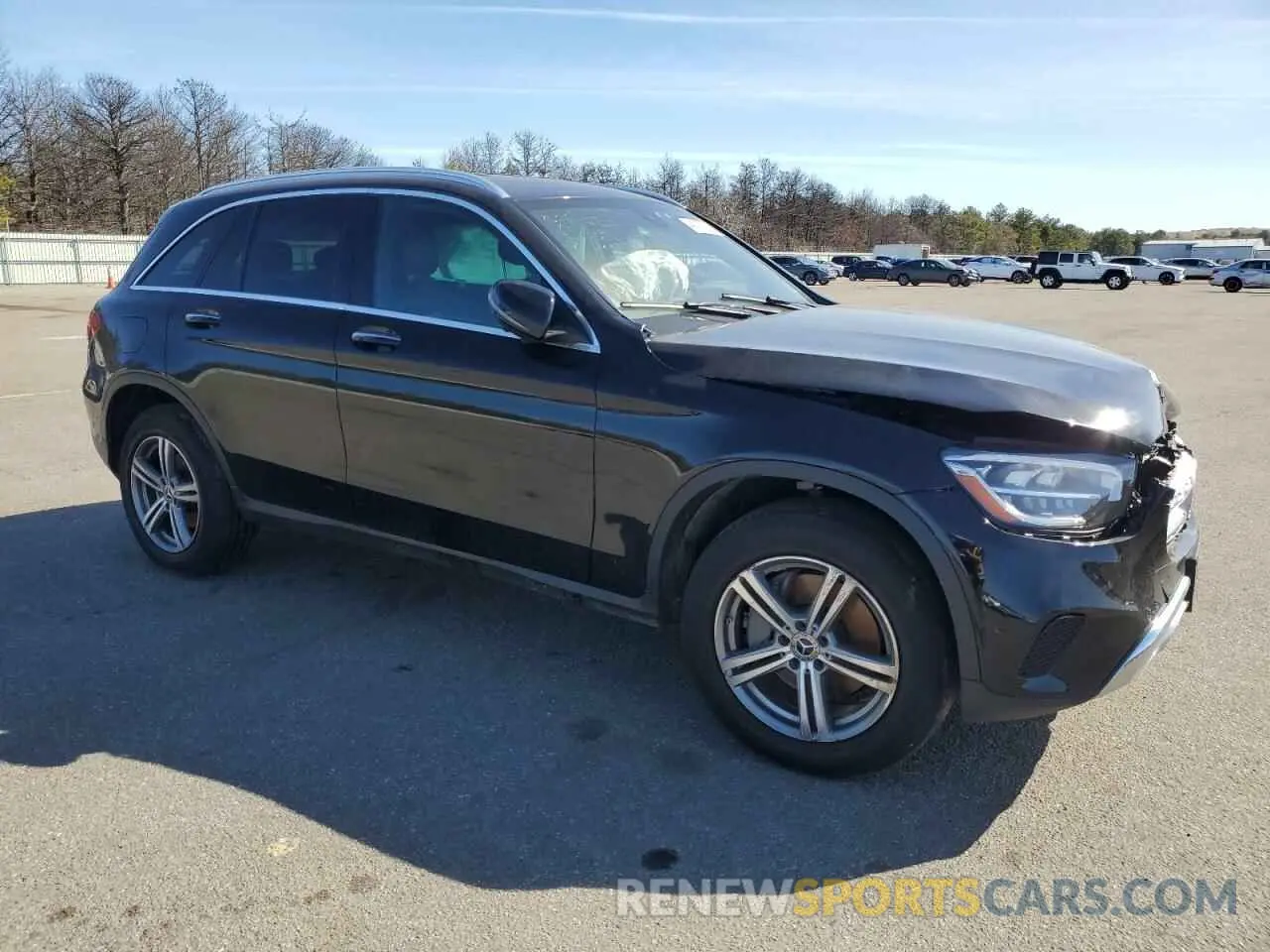 4 Photograph of a damaged car W1N0G8EB0MV316925 MERCEDES-BENZ GLC-CLASS 2021