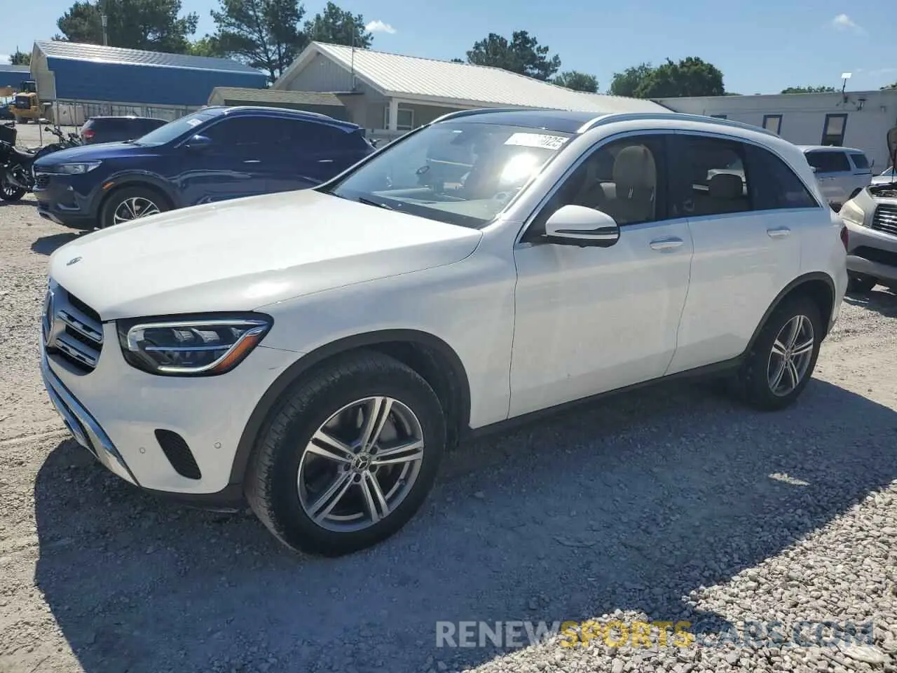 1 Photograph of a damaged car W1N0G8EB1MF869447 MERCEDES-BENZ GLC-CLASS 2021