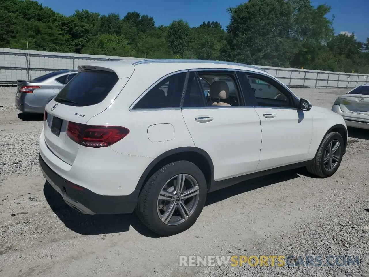 3 Photograph of a damaged car W1N0G8EB1MF869447 MERCEDES-BENZ GLC-CLASS 2021