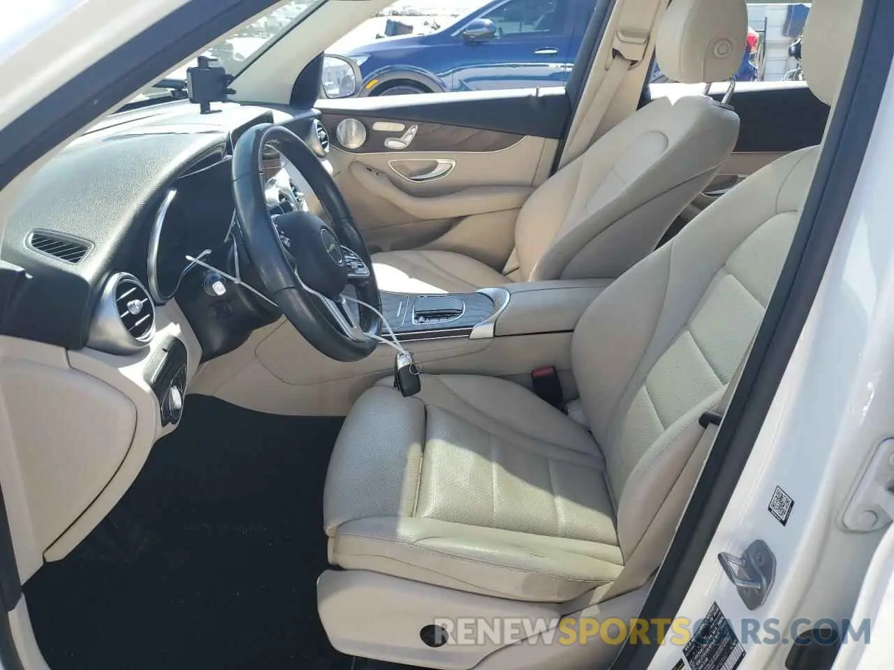 7 Photograph of a damaged car W1N0G8EB1MF869447 MERCEDES-BENZ GLC-CLASS 2021