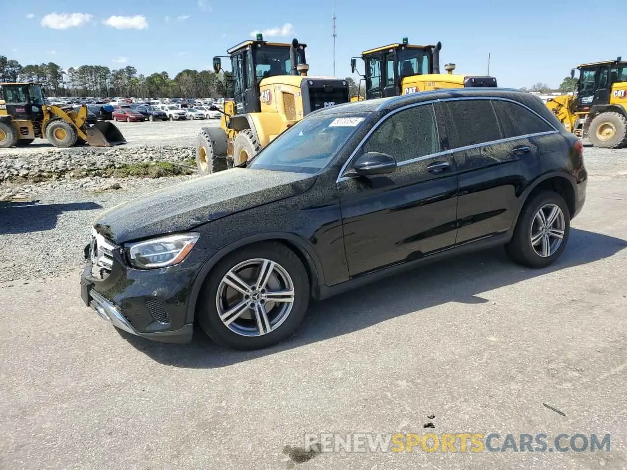1 Photograph of a damaged car W1N0G8EB1MF903869 MERCEDES-BENZ GLC-CLASS 2021