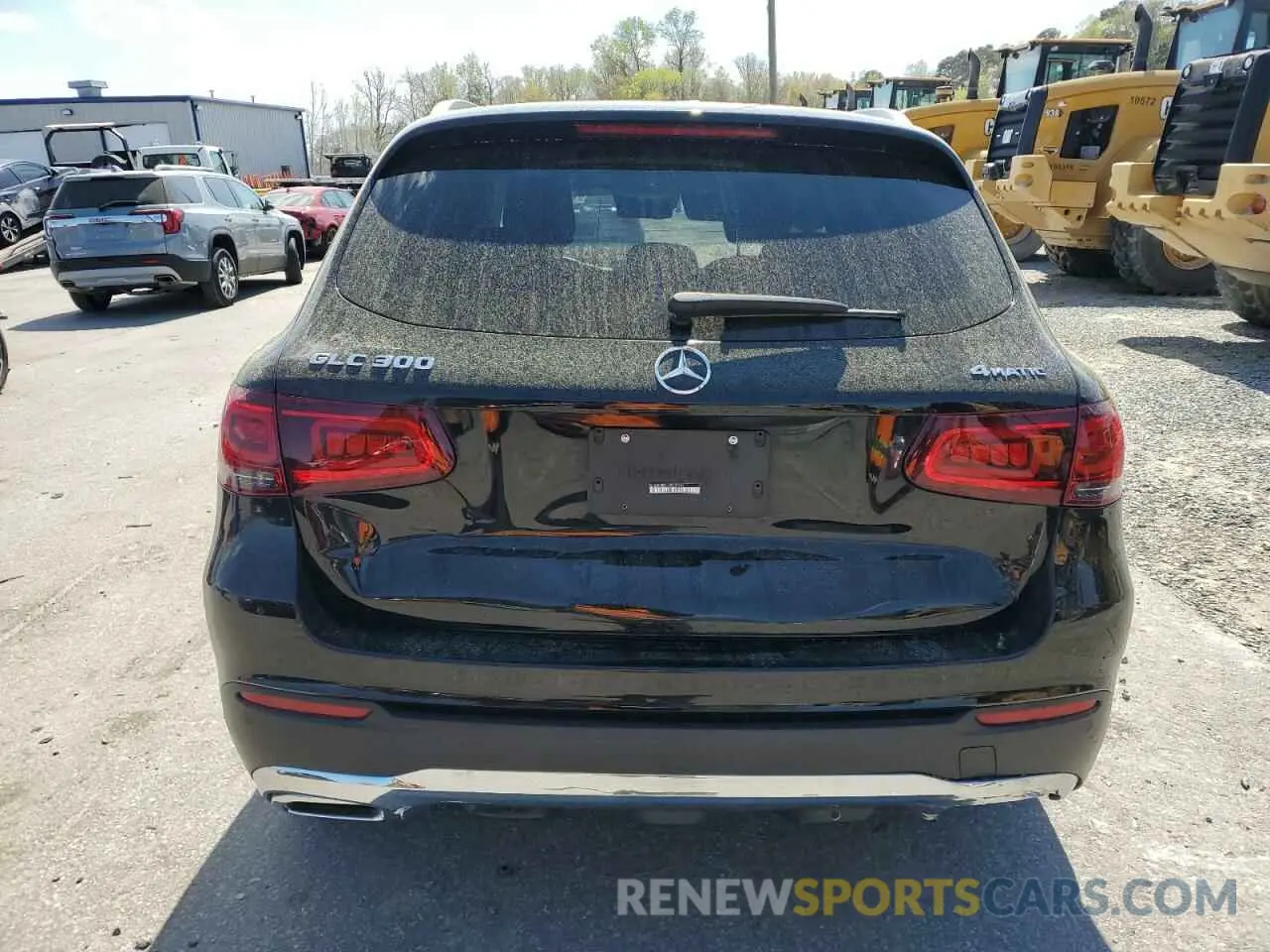 6 Photograph of a damaged car W1N0G8EB1MF903869 MERCEDES-BENZ GLC-CLASS 2021