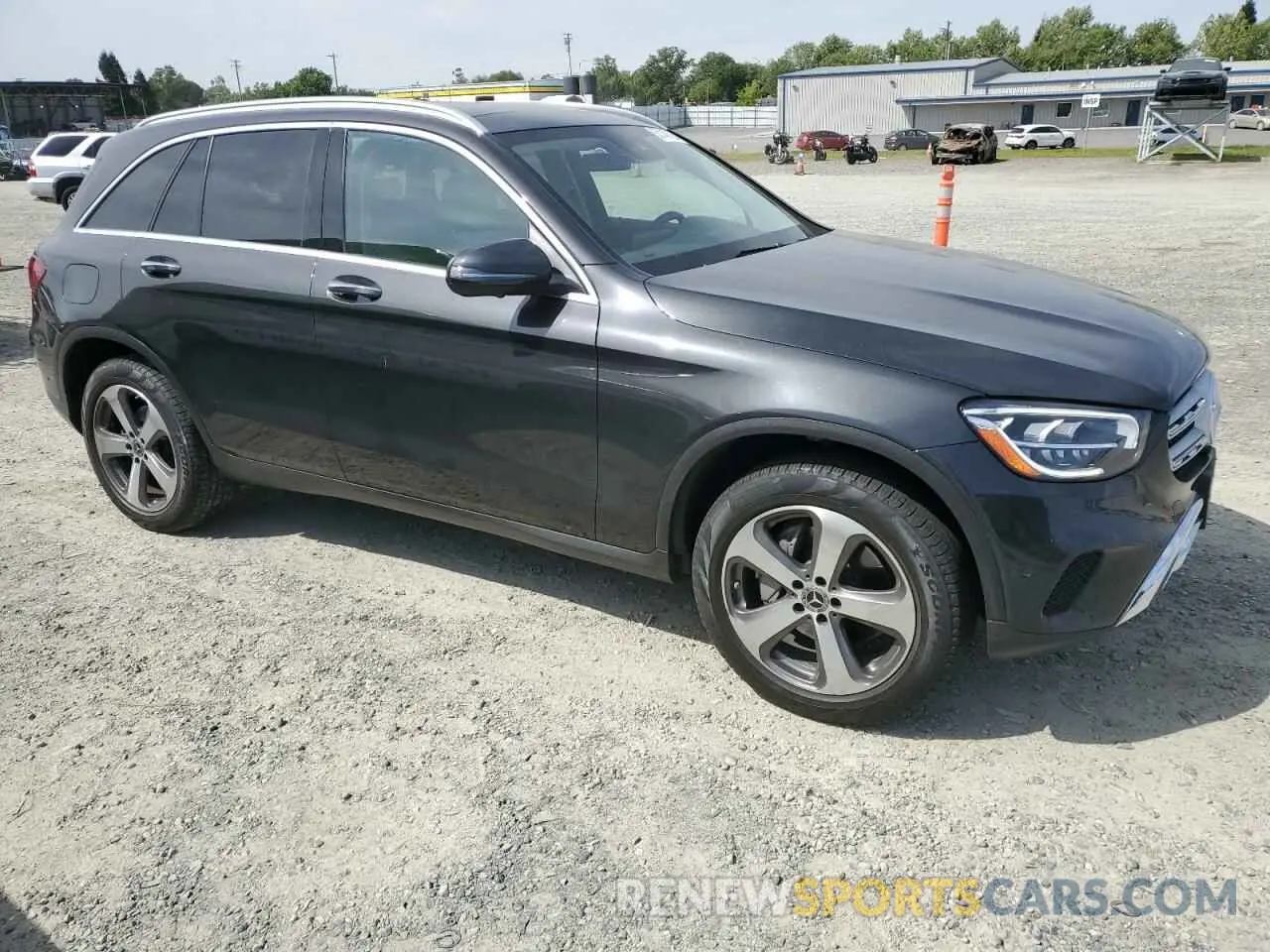 4 Photograph of a damaged car W1N0G8EB1MF924477 MERCEDES-BENZ GLC-CLASS 2021