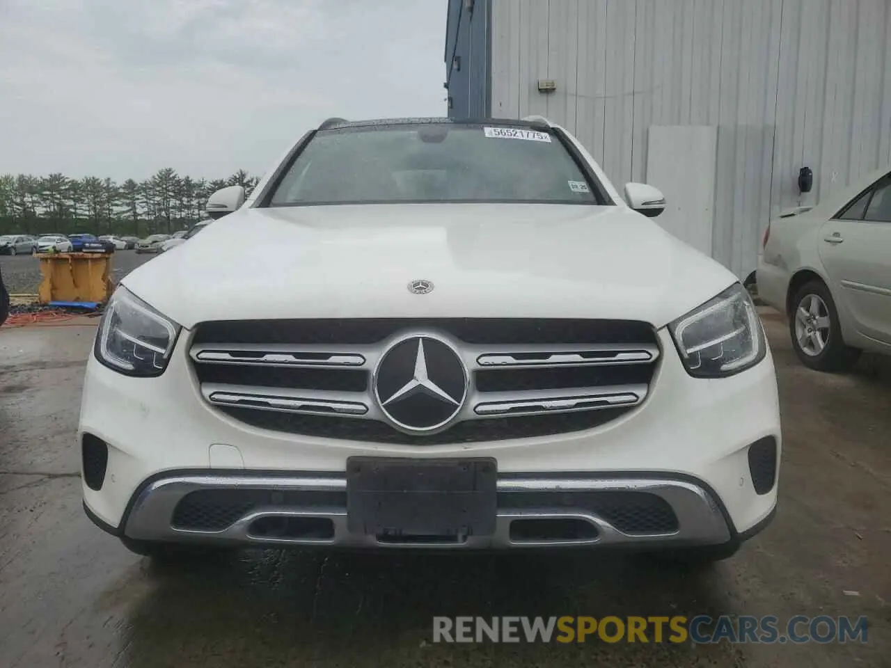 5 Photograph of a damaged car W1N0G8EB2MF876780 MERCEDES-BENZ GLC-CLASS 2021